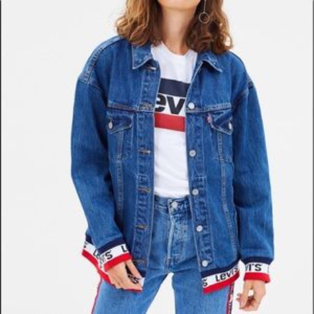 Levi's Premium Women's Baggy Trucker Denim Jacket